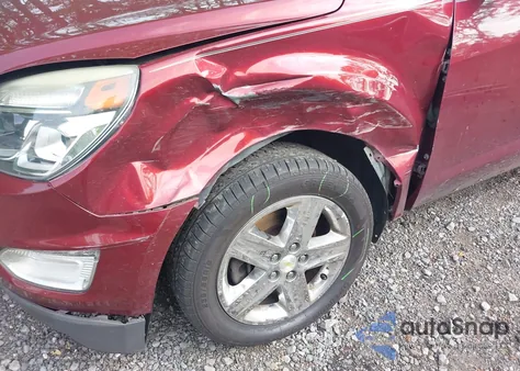 2016 Chevrolet Equinox Lt из США, поврежденный, VIN 2GNALCEK5G1127775